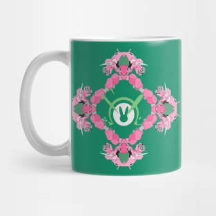 D.Va Meka inspired Print Mug